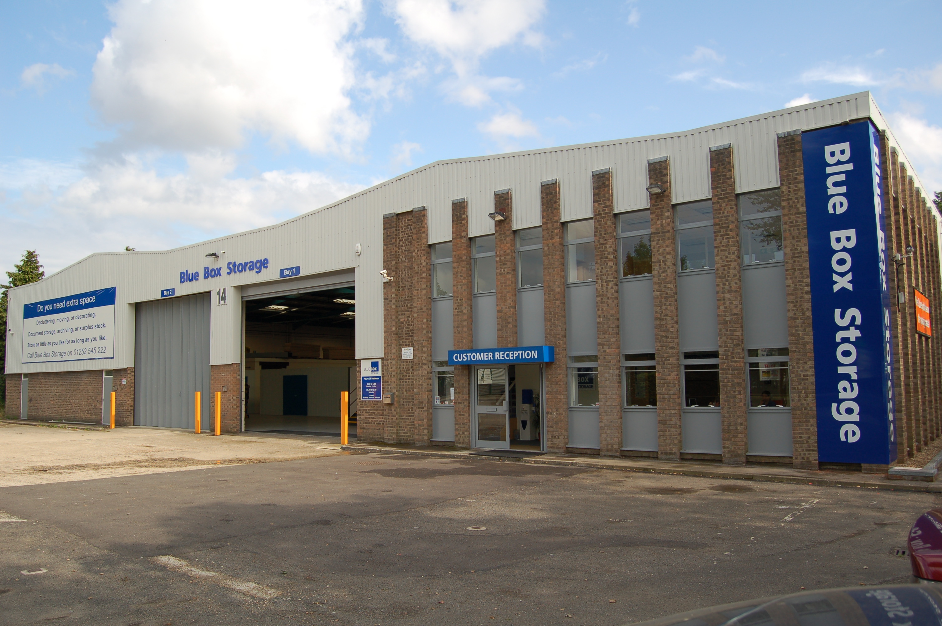 Farnborough Blue Box Storage Blue Box Storage